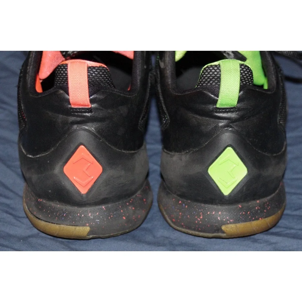 Jordan CP3 VIII Size 8 AE BG GUC Black Purple Electric Green Crimson‎